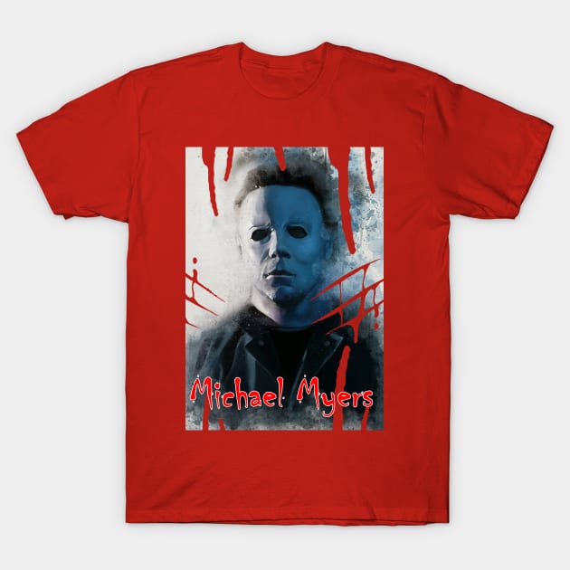 MICHAEL MYERS T-Shirt by MufaArtsDesigns